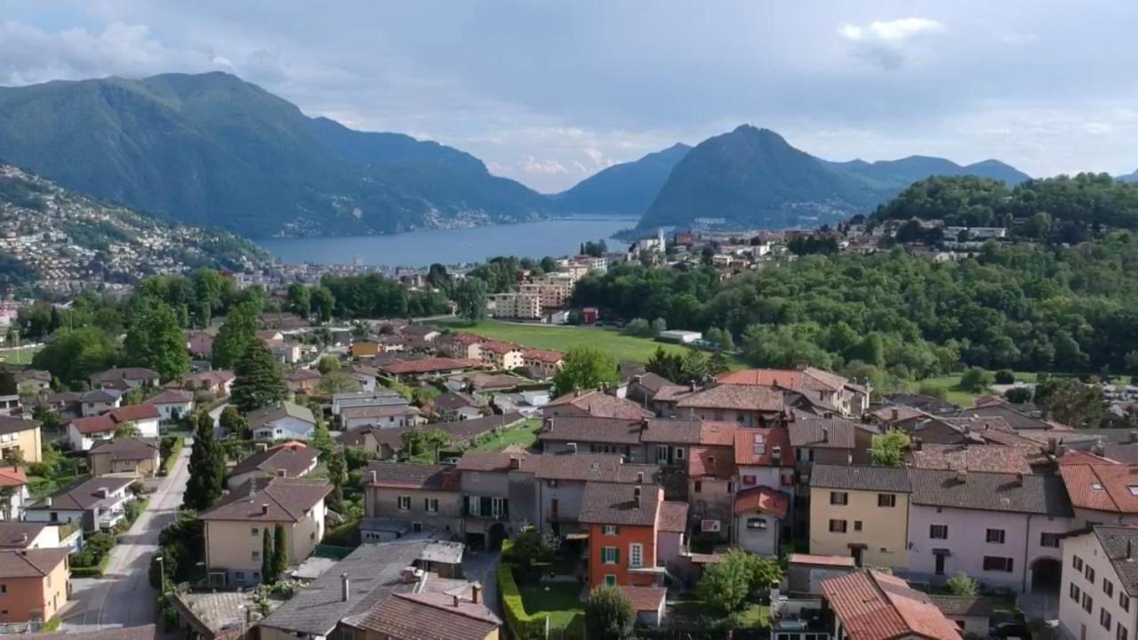 Comano Lugano Ticino - B&B Walterina Exteriér fotografie